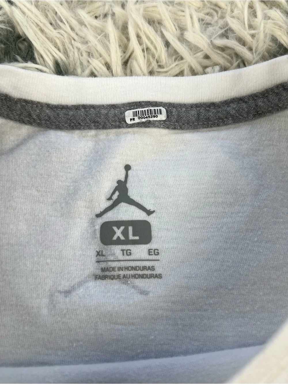 Jordan Men’s Vintage White T-shirt Size XL